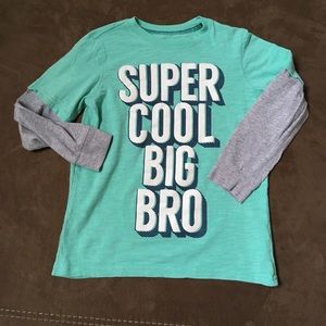 Carter’s Boys Long Sleeve Big Bro Shirt